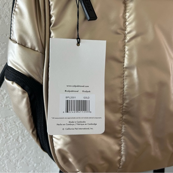Calpak Gold Backpack - Picture 7 of 8